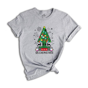 Oh Chemistree Christmas Shirt, Periodic Table T-Shirt, Chemistry Teacher Shirt, Funny Science Shirt, Microbiology Shirt