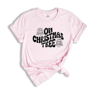Oh Christmas Tree Shirt, Christmas Vibes T-Shirt, Christmas Tree Cake, Holiday Apparel, Xmas Cookies Shirt, Xmas Cake Tree Tee