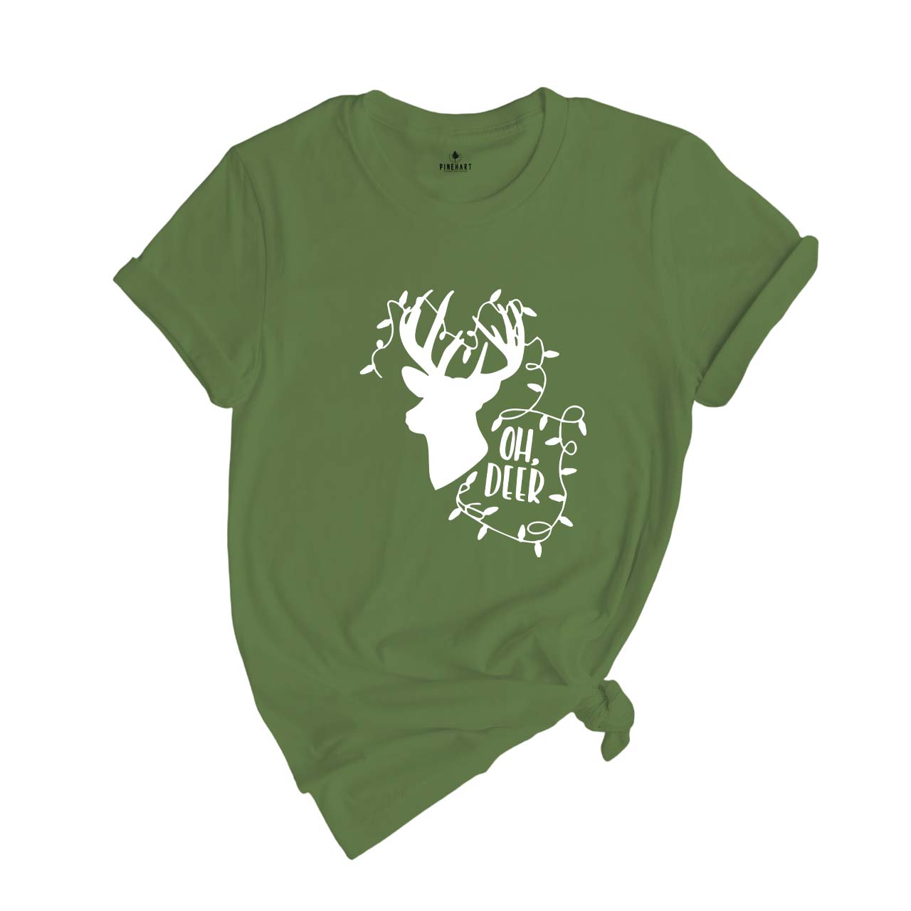 Oh Deer Shirt, Christmas Deer Lit Shirt, Christmas Tee, Christmas 2025 Shirt, Holiday Gift, Christmas Shirt, Christmas Sweater