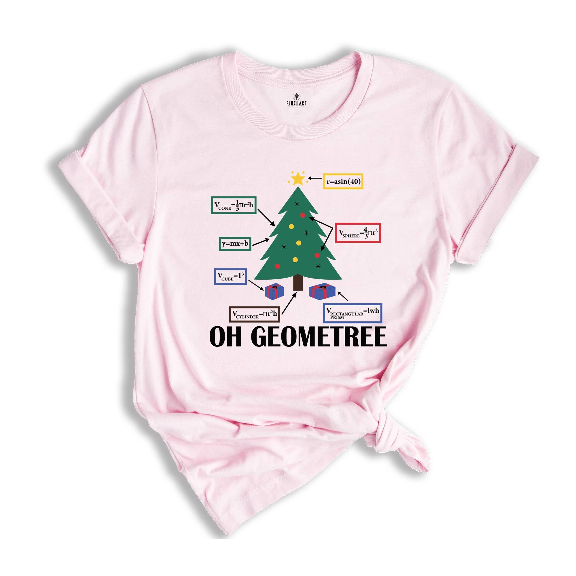 Oh Geometree Shirt, Geometry Christmas Shirt, Math Christmas T-Shirt, Funny Math Shirt, Christmas Tree Shirt, Math Lover Shirt