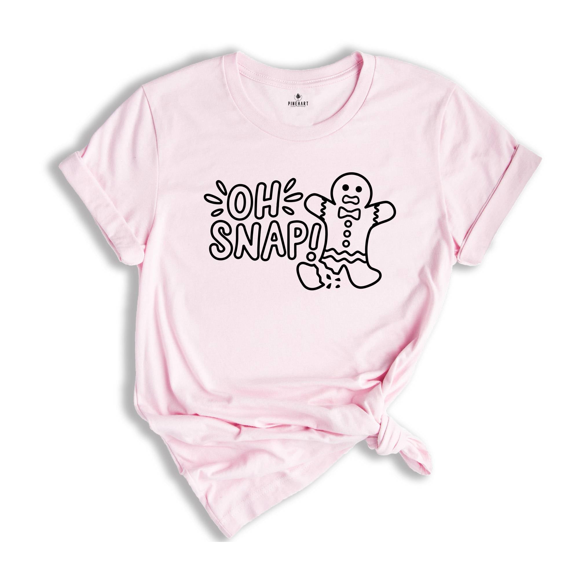 Oh Snap Gingerbread Man Shirt, Baker Shirt, Baking Shirt, Christmas Cookies Shirt, Christmas Baker Shirt, Best Chef