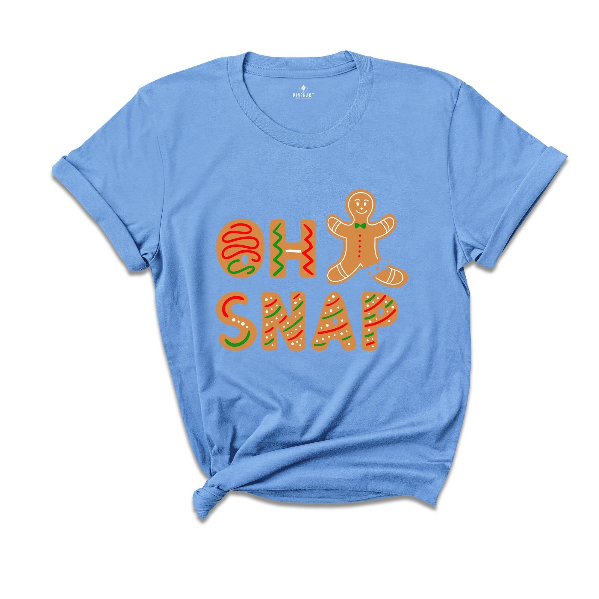 Oh Snap Gingerbread Man T-shirt, Christmas Cookies Tee, Christmas Baker Shirt, Best Chef Gift, Funny Christmas Costume