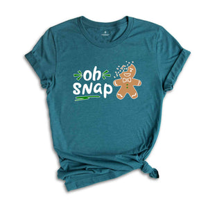Oh Snap Gingerbread Shirt, Eaten Gingerbread Shirt, Oh Snap Shirt, Christmas Shirt, Cute Christmas Shirt, Christmas Gift