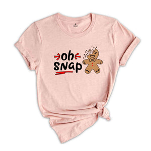 Oh Snap Gingerbread Shirt, Eaten Gingerbread Shirt, Oh Snap Shirt, Christmas Shirt, Cute Christmas Shirt, Christmas Gift