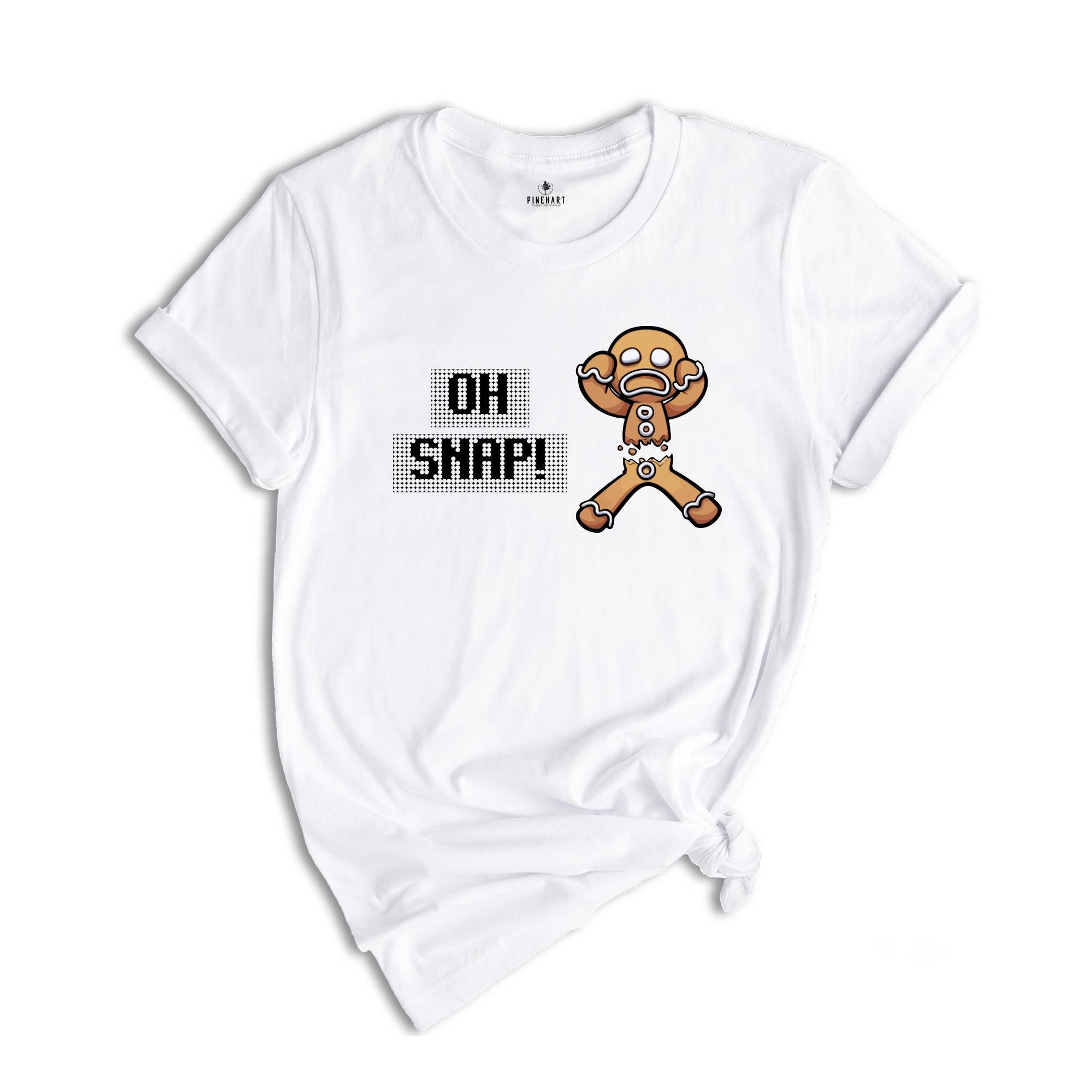 Oh Snap Shirt, Gingerbread Man Shirt, Funny Cookie Shirt, Baking Crew Shirt, Christmas Sweatshirt, Christmas Party Tee, Xmas Gift