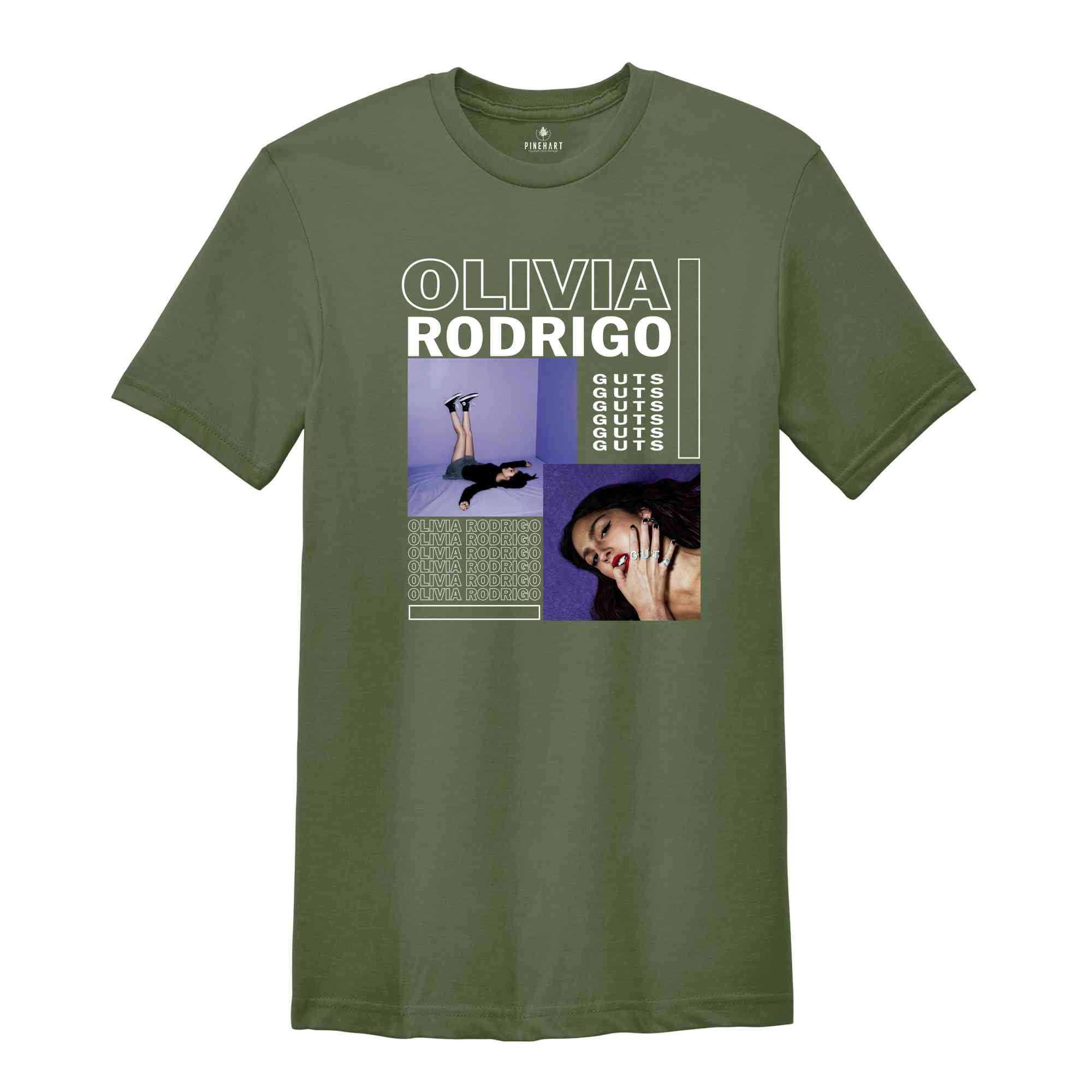 Olivia Rodrigo Guts Tour 2025 Shirt, The Guts World Tour 2025 Shirt, Olivia Rodrigo Shirt, Music Shirt