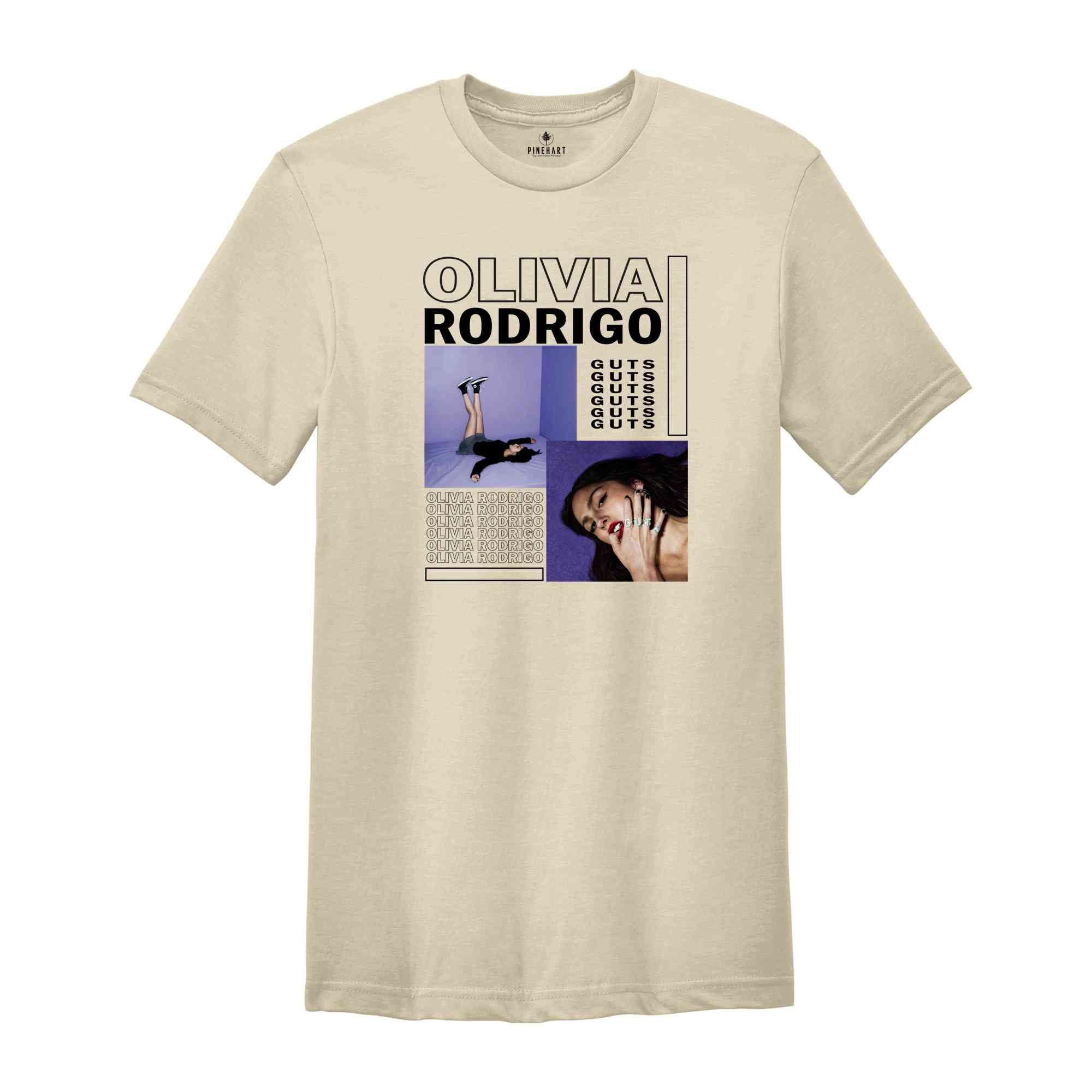 Olivia Rodrigo Guts Tour 2025 Shirt, The Guts World Tour 2025 Shirt, Olivia Rodrigo Shirt, Music Shirt
