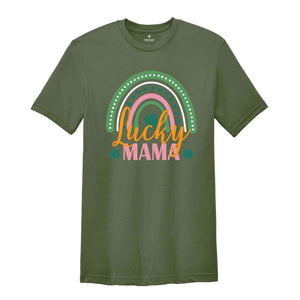 One Lucky Mama Saint Patrick Shirt, St. Paddy's Mother Shirt, Saint Patrick Day Shirt