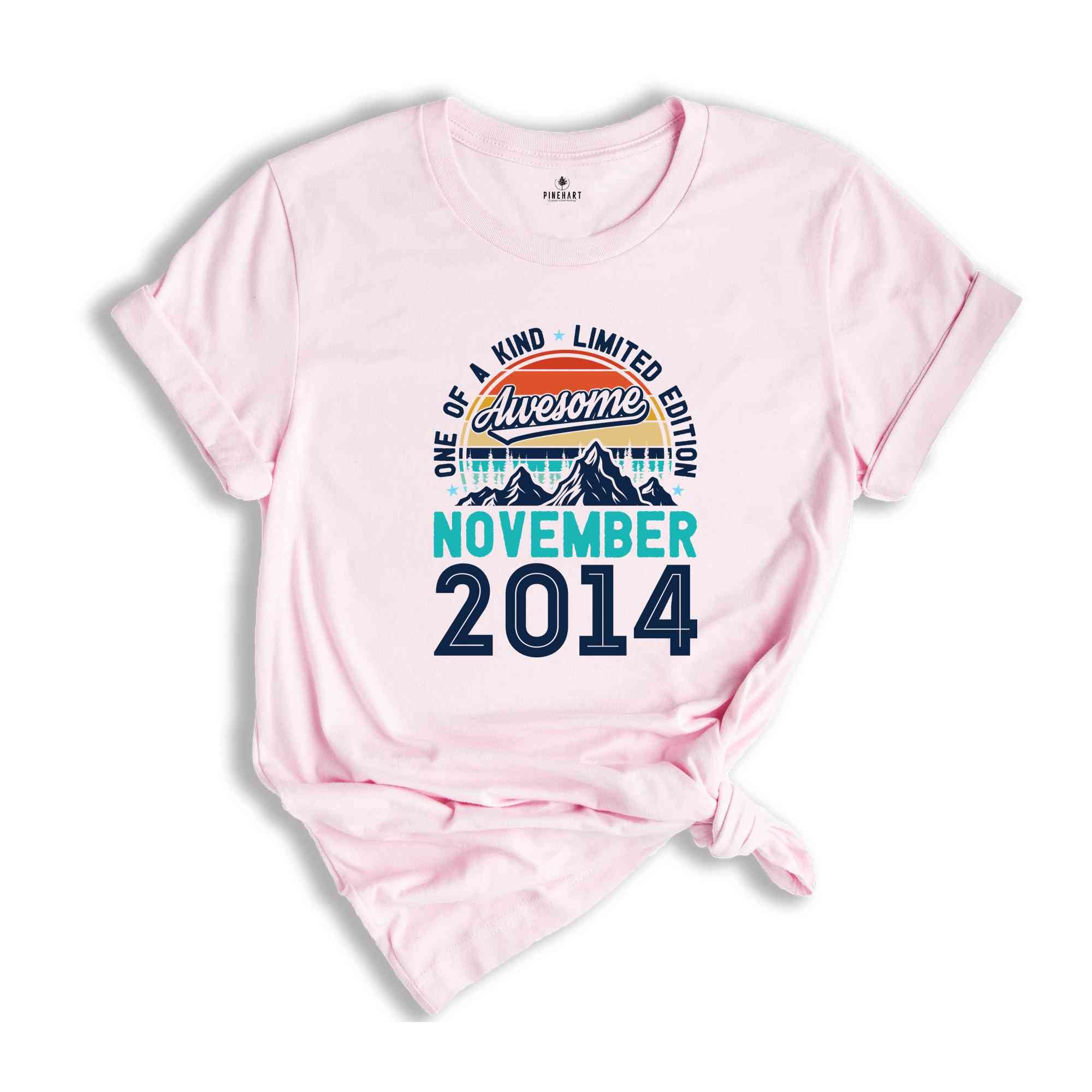 One Of A Kind Limited Edition Birthday 2014 Shirt, 10 Years Old