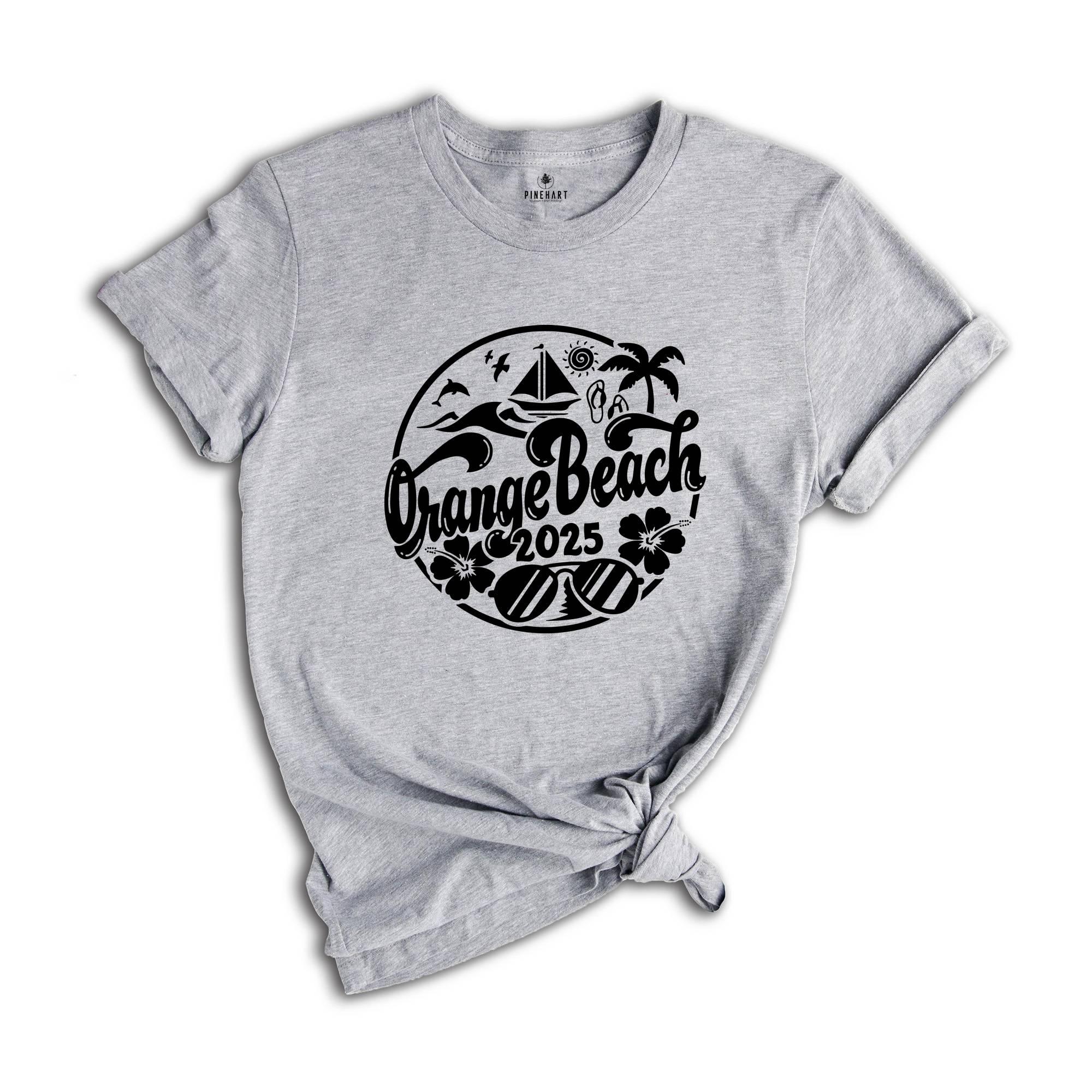 Orange Beach 2025 Shirt, Orange Beach Lover T-Shirt, Orange Beach Fan, Orange Beach Beach, Orange Beach Holiday Tee, Summer Beach Shirt