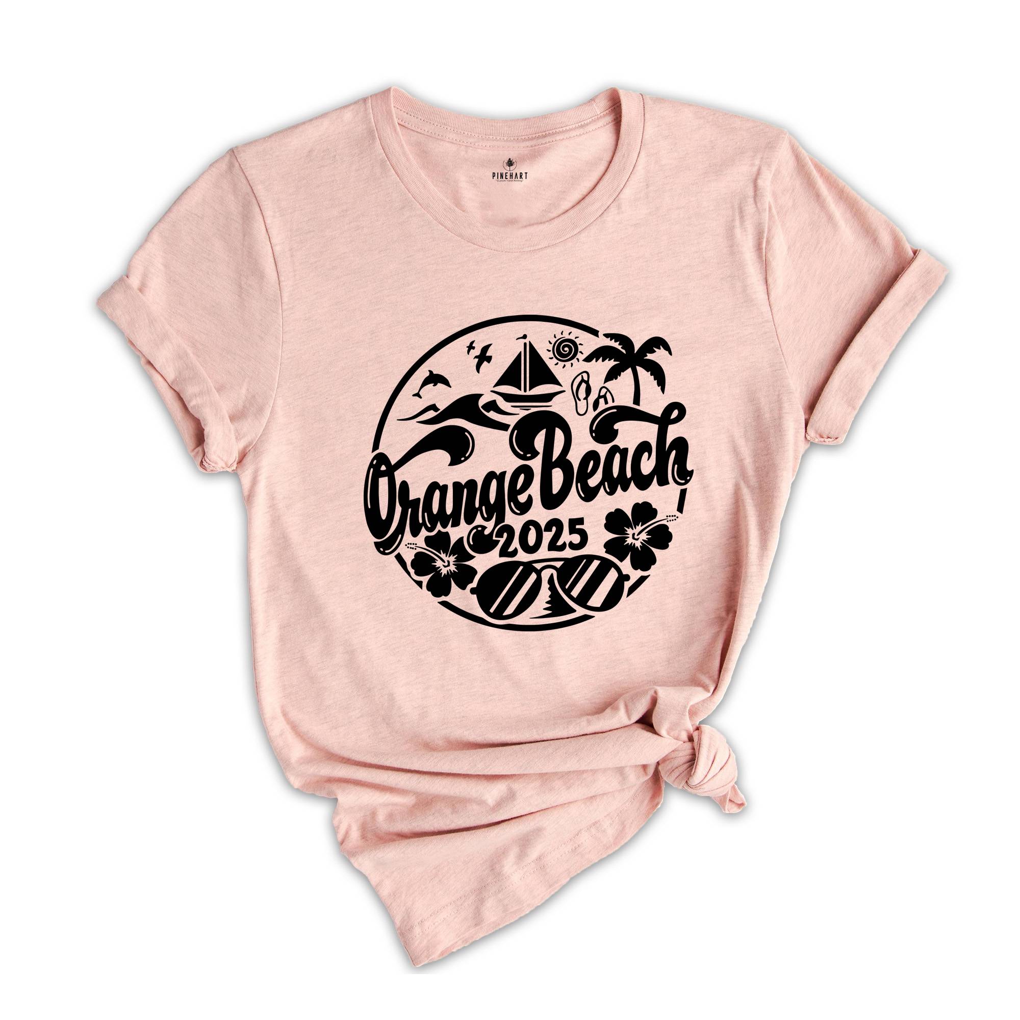 Orange Beach 2025 Shirt, Orange Beach Lover T-Shirt, Orange Beach Fan, Orange Beach Beach, Orange Beach Holiday Tee, Summer Beach Shirt