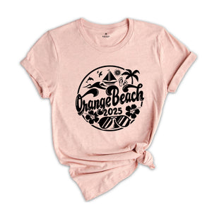 Orange Beach 2025 Shirt, Orange Beach Lover T-Shirt, Orange Beach Fan, Orange Beach Beach, Orange Beach Holiday Tee, Summer Beach Shirt