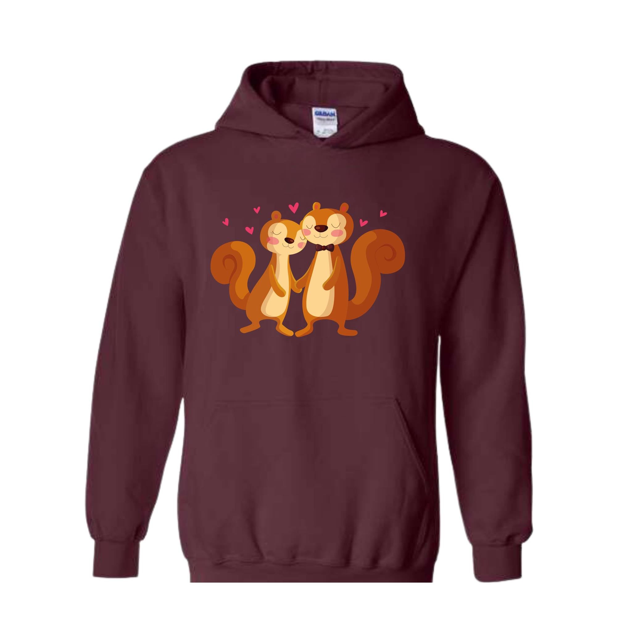 Otter Valentine Sweatshirt, Cute Animal Sweatshirt, Happy Valentine Otters Sweatshirt, Otter Love Trip Hoodie, Valentine Hoodie