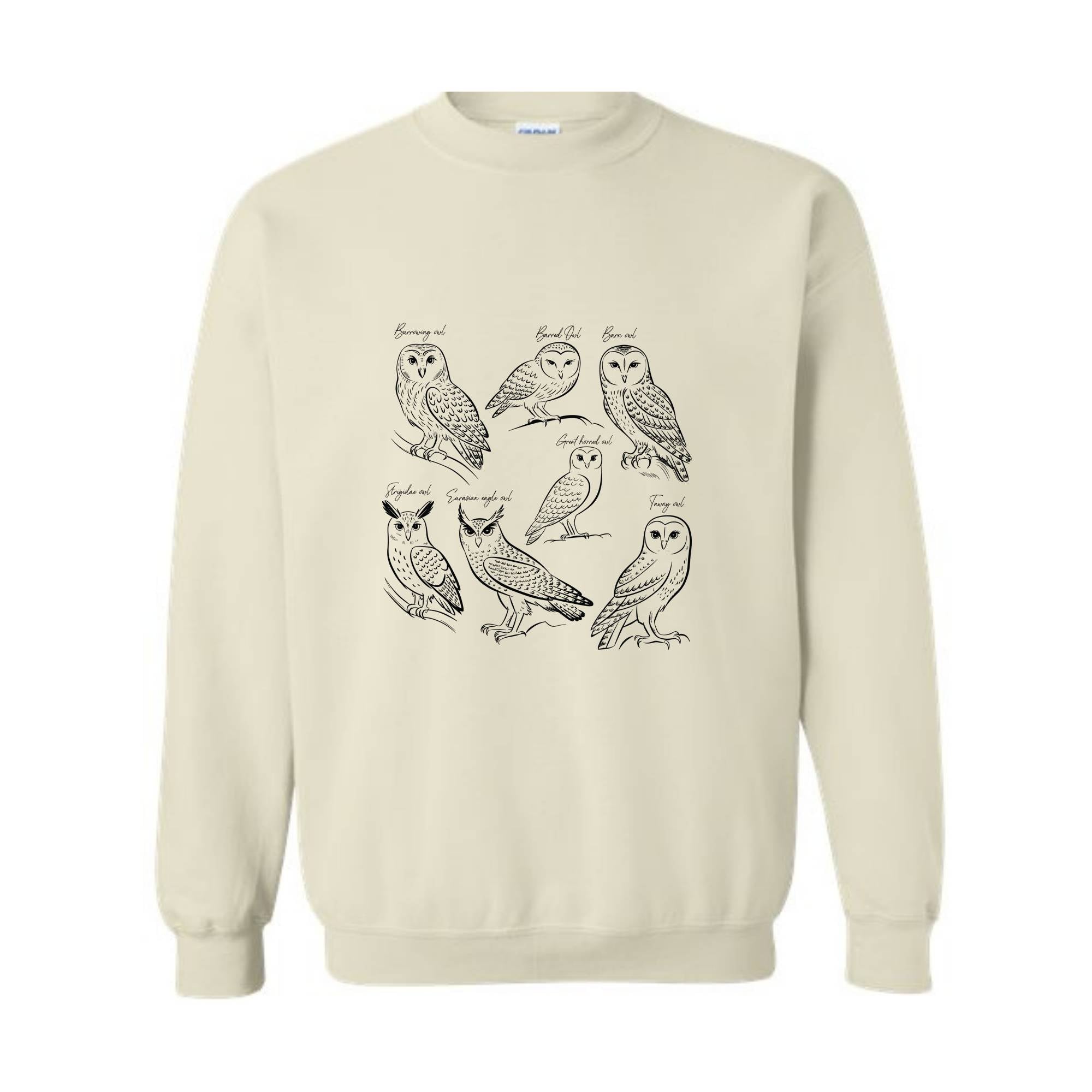 Owl Lover Sweatshirt, Birdwatcher Hoodie, Animal Lover Gift