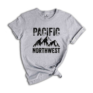 Pacific Northwest Shirt, Hiking T-Shirt, Nature Lover Shirt, Washington Shirt, Mountain Shirt, Adventure Shirt, Travel Shirt