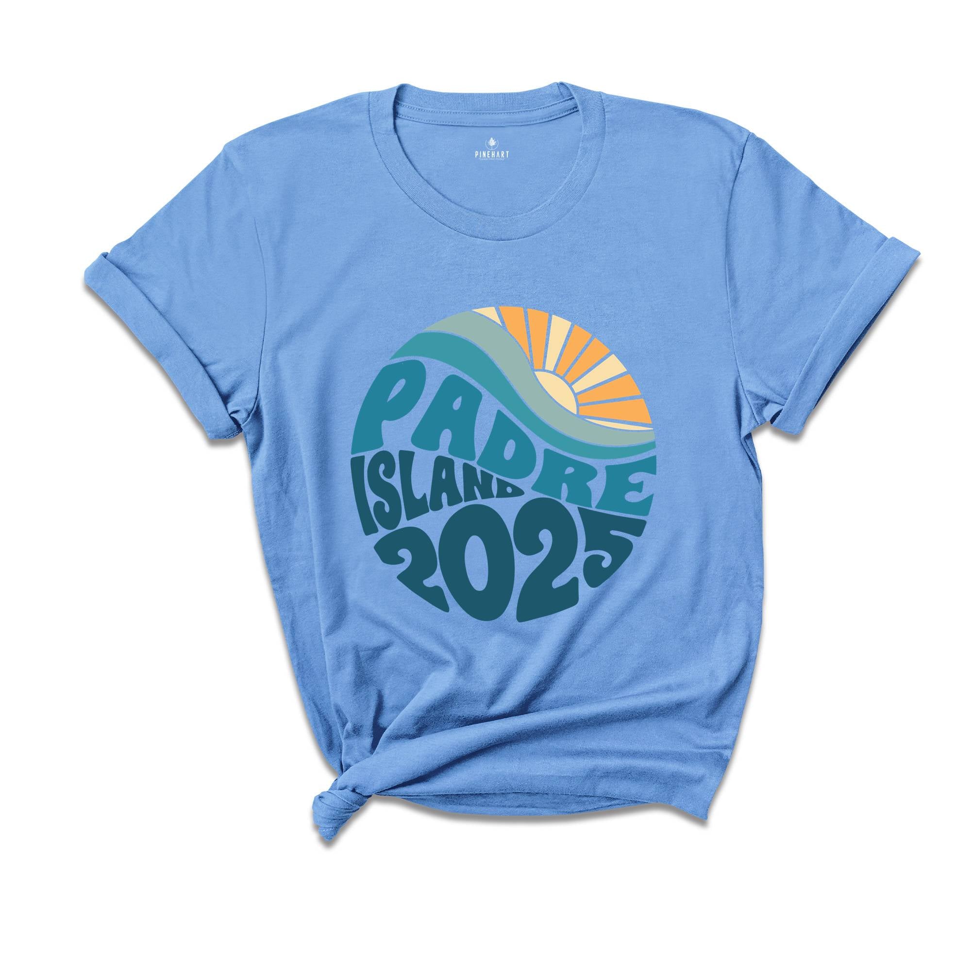 Padre Island 2025 Shirt, Summer T-Shirt, Beach Vacation Shirt, Summer Trip 2025 Shirt, Gift For Holiday, Family Vacation Shirt