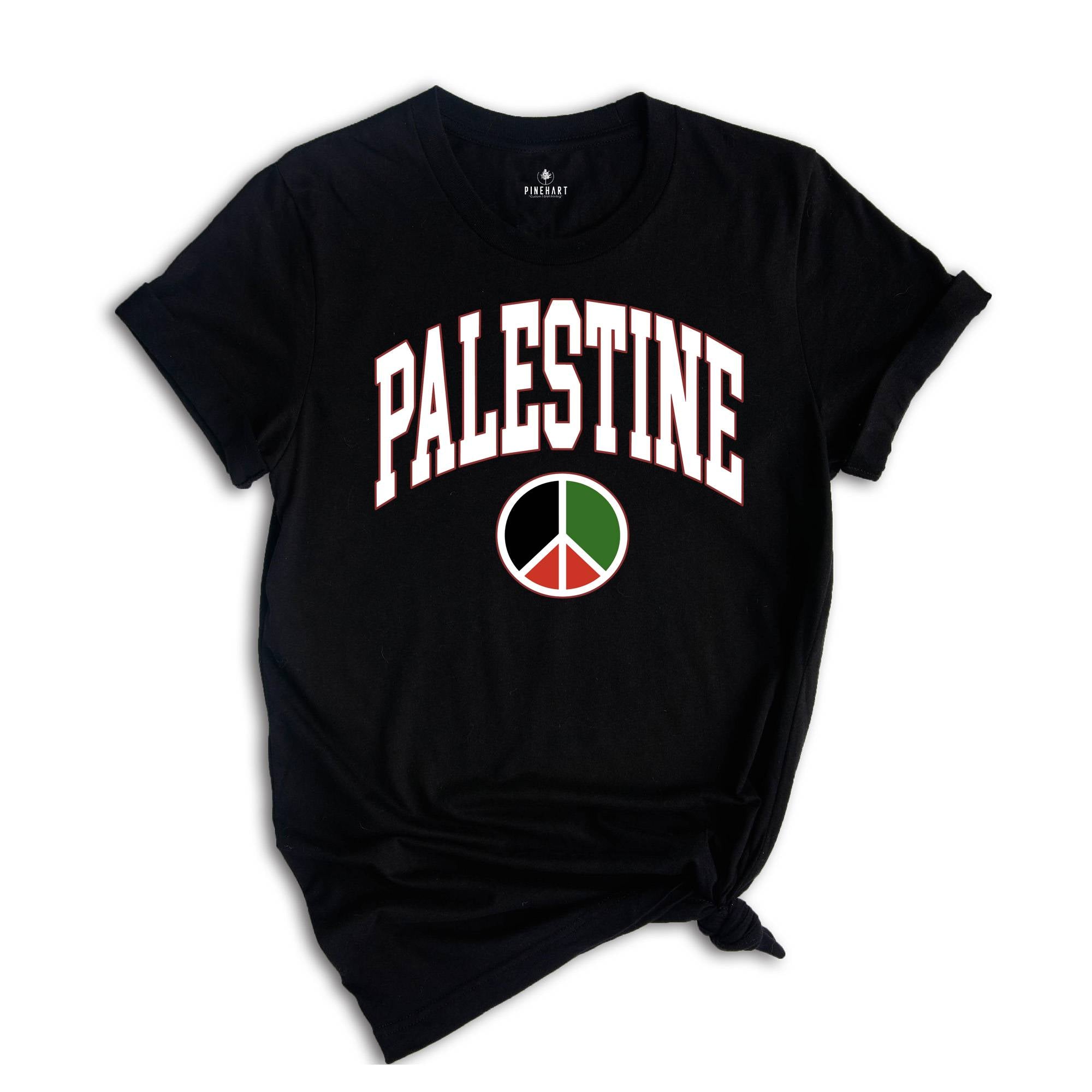 Palestine Shirt, Free Palestine Sweater, Palestine Peace Sign, Stand With Palestine Shirt, World Peace Shirt, Activist Shirt