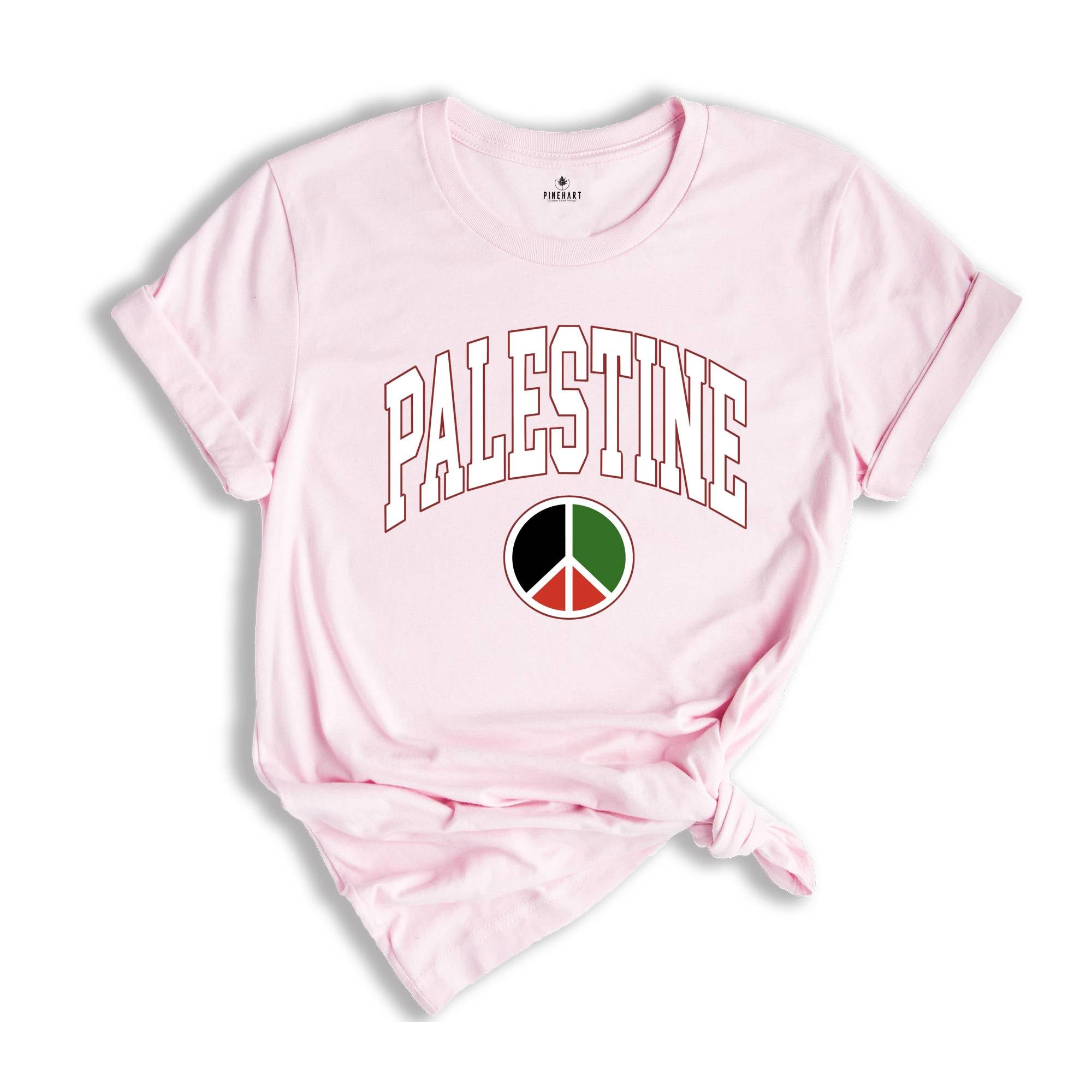 Palestine Shirt, Free Palestine Sweater, Palestine Peace Sign, Stand With Palestine Shirt, World Peace Shirt, Activist Shirt