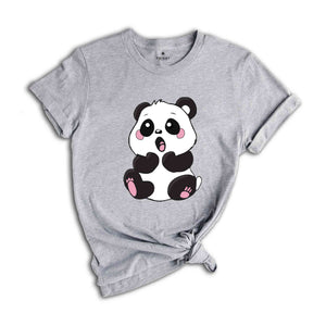 Panda Shirt, Panda Lover T-Shirt, Cute Panda Shirt, Kawaii Panda Shirt, Funny Animal Shirt, Panda Gift, Animal Shirt