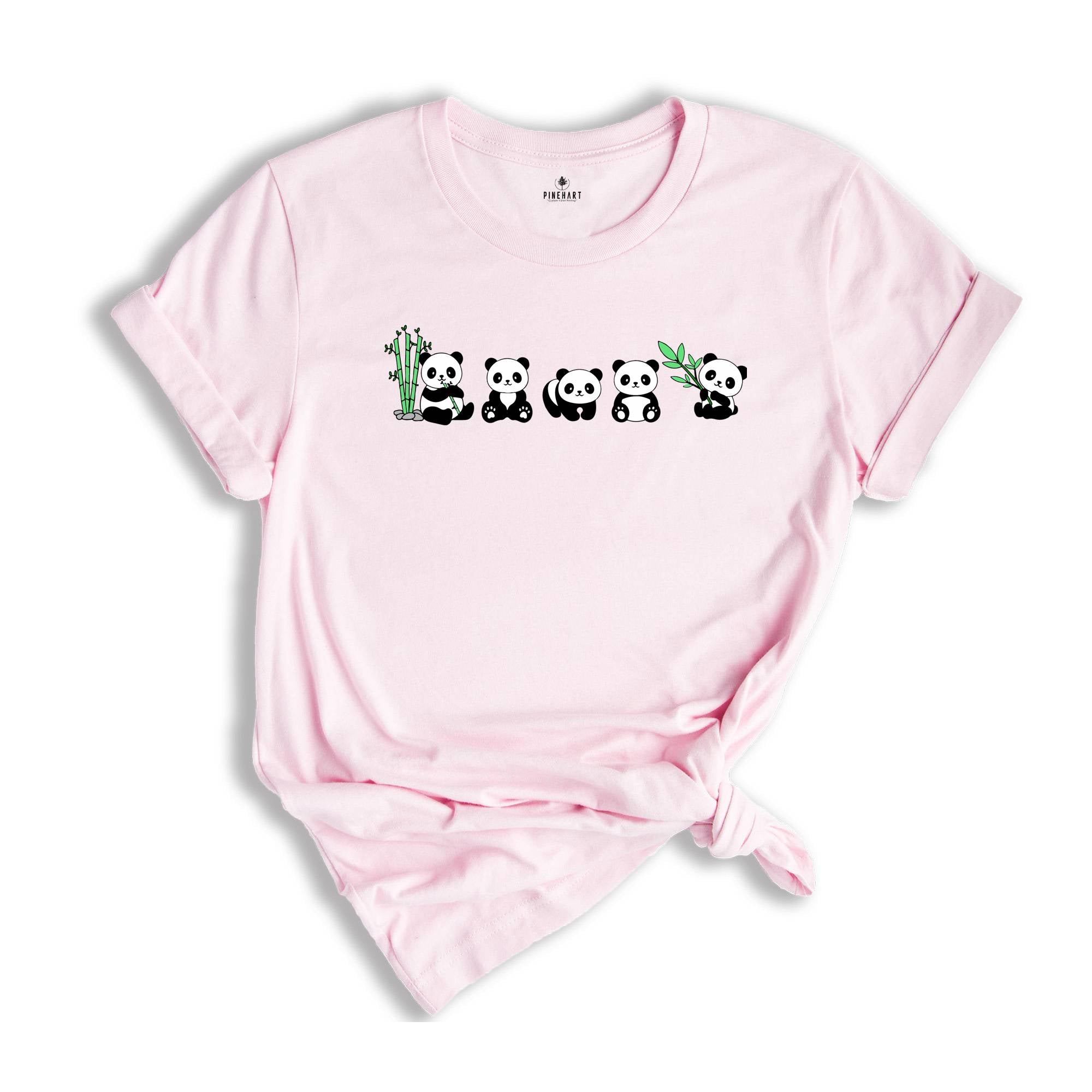 Panda Shirt, Panda Lover T-Shirt, Love Panda Shirt, Cute Animal Shirt, Animal Tee, Panda Lover Gift, Panda Roll Shirt, Funny Panda Shirt