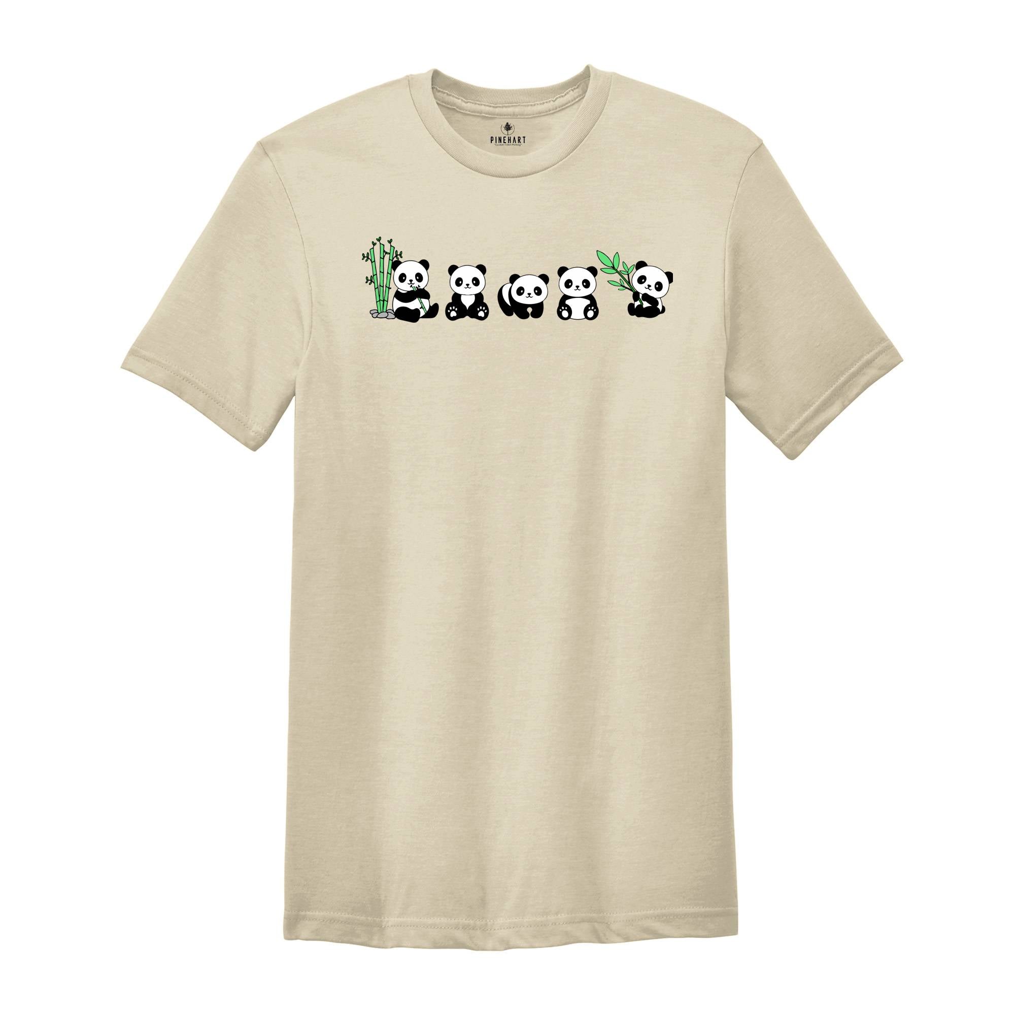 Panda Shirt, Panda Lover T-Shirt, Love Panda Shirt, Cute Animal Shirt, Animal Tee, Panda Lover Gift, Panda Roll Shirt, Funny Panda Shirt