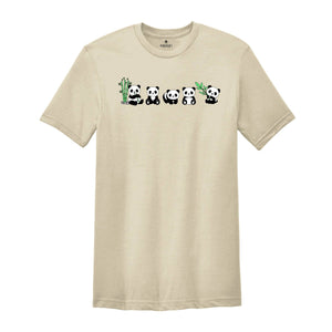 Panda Shirt, Panda Lover T-Shirt, Love Panda Shirt, Cute Animal Shirt, Animal Tee, Panda Lover Gift, Panda Roll Shirt, Funny Panda Shirt