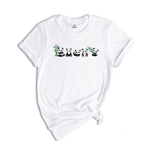 Panda Shirt, Panda Lover T-Shirt, Love Panda Shirt, Cute Animal Shirt, Animal Tee, Panda Lover Gift, Panda Roll Shirt, Funny Panda Shirt