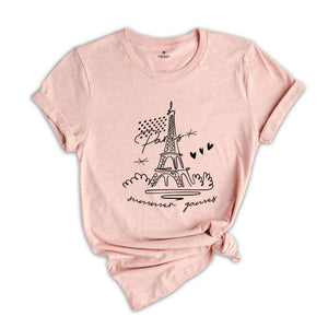 Paris Summer 2025 Shirt, Usa Fan T-shirt, Paris Games Usa Shirt, Paris Summer Games Tee, 2025 Summer Games Shirt, Usa Eiffel Tower Tee