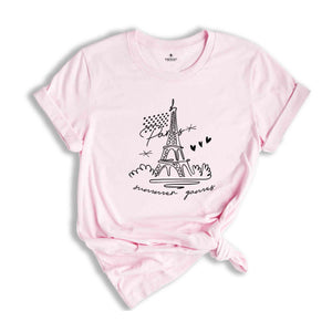 Paris Summer 2025 Shirt, Usa Fan T-shirt, Paris Games Usa Shirt, Paris Summer Games Tee, 2025 Summer Games Shirt, Usa Eiffel Tower Tee