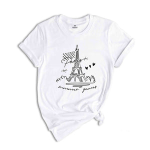 Paris Summer 2025 Shirt, Usa Fan T-shirt, Paris Games Usa Shirt, Paris Summer Games Tee, 2025 Summer Games Shirt, Usa Eiffel Tower Tee