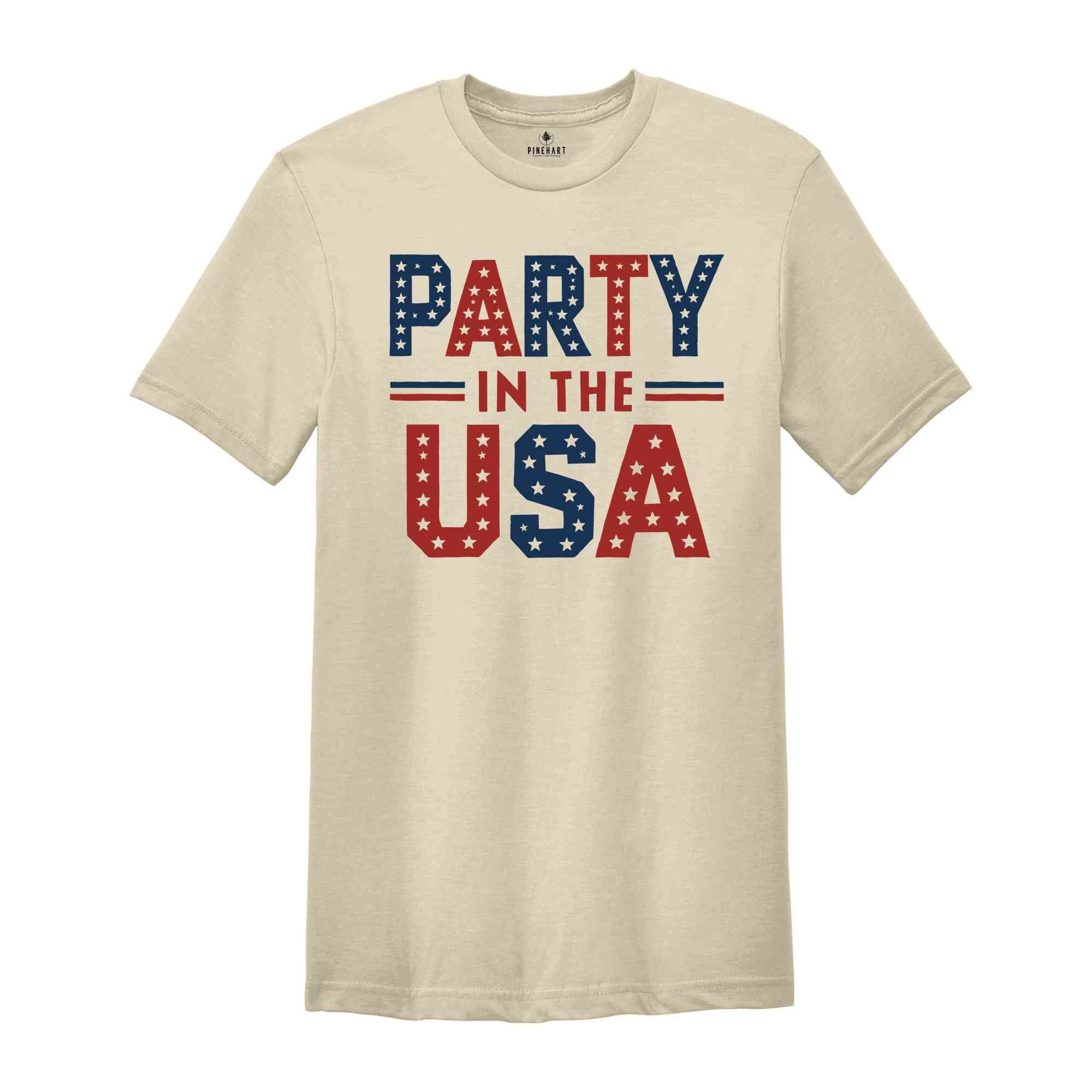 Party in the USA Shirt, 4th of July Shirt, Party Shirt, USA Shirt, America Shirt, Independence Day Shirt, America Party Shirt