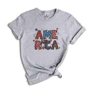 Patriotic America Shirt, America Flag Shirt, 4th Of July Shirt, Independence Day Shirt, Patriotic Shirt, USA Shirt, America Shirt