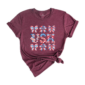 Patriotic Coquette Shirt, USA Shirt, America Shirt, Patriotic Shirt, Republican Shirt, USA Flag Shirt, 4th Of July Shirt