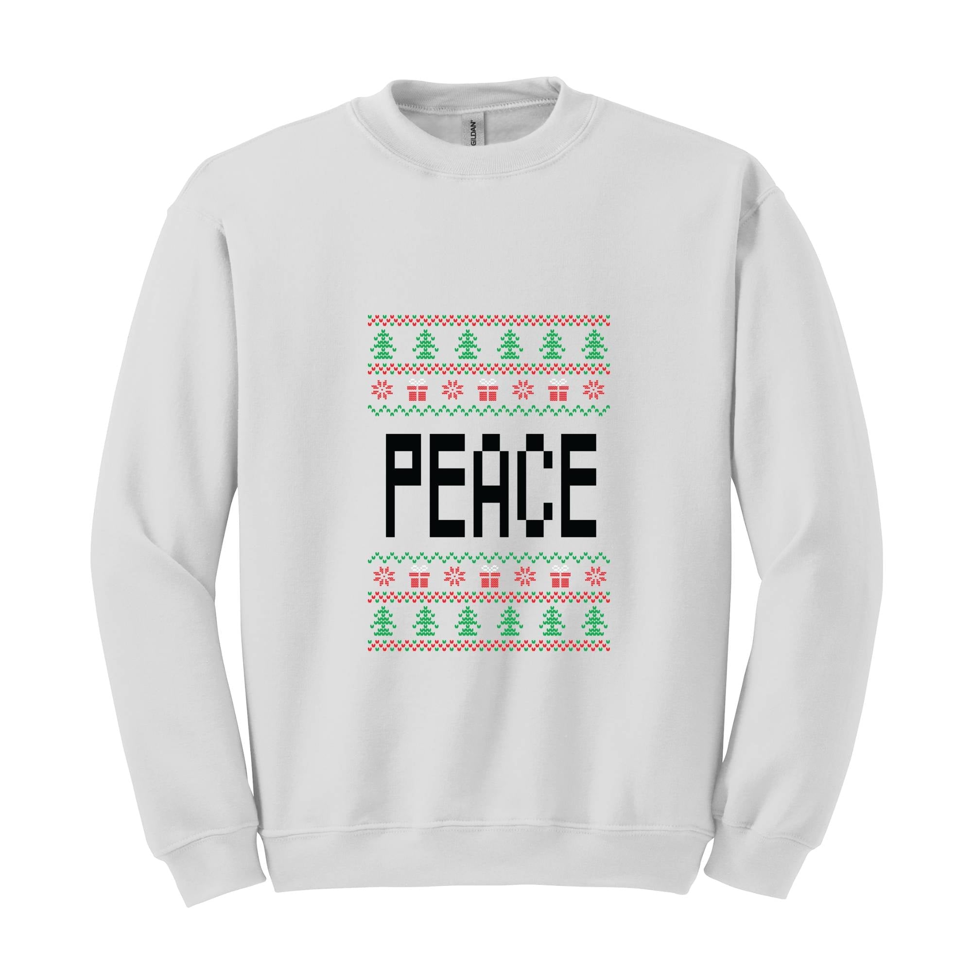 Peace Come In Peace Sweatshirt, Cute Christmas Couple Sweatshirt, Husband Christmas Sweater, Christmas Party Shirt, Christmas Couple Gift