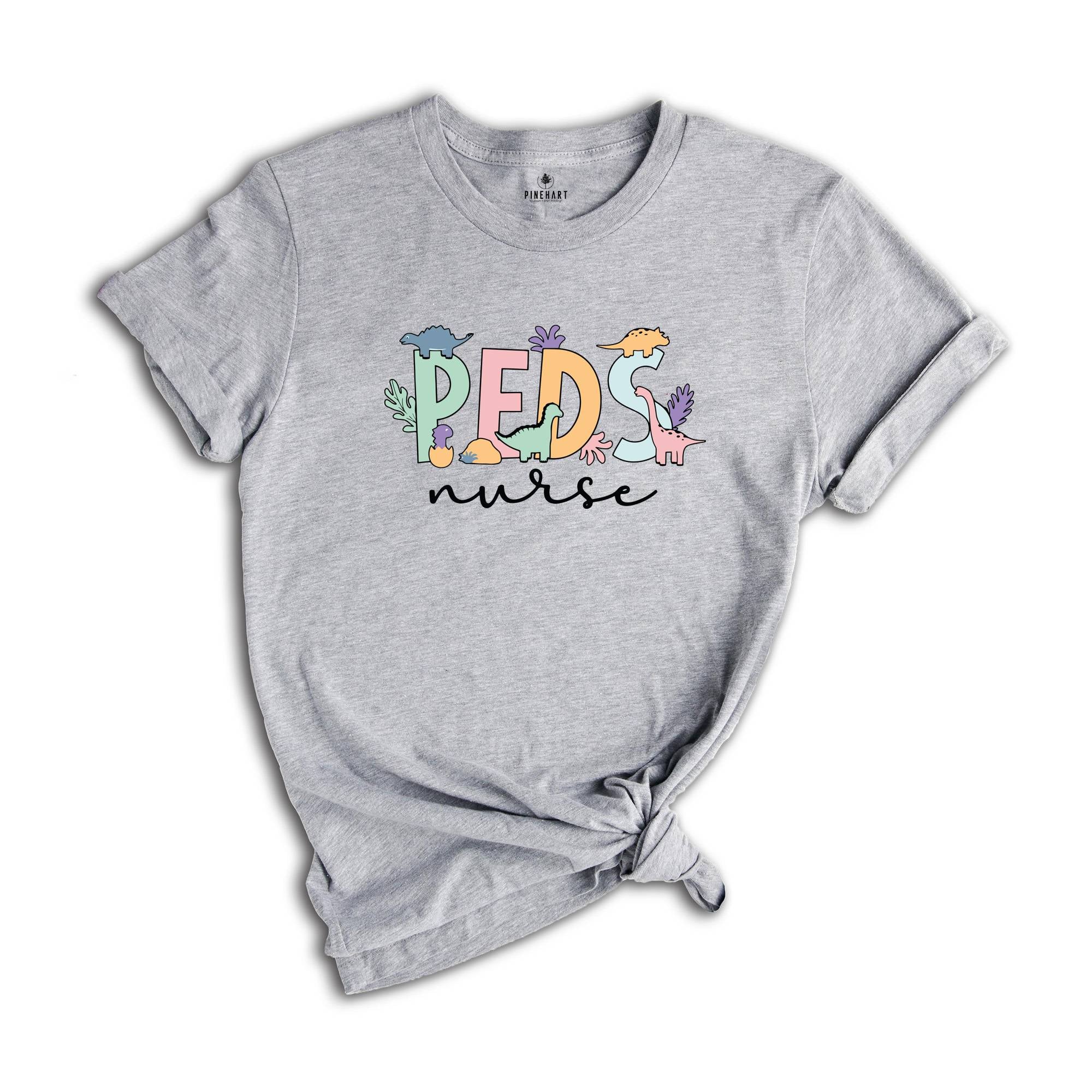 Pediatric Nurse Shirt, Nurse Shirt, Floral Nurse Shirt, Peds Nurse Shirt, Pediatric Shirt, PICU Nurse Shirt, Peds Shirt, Nurse Gift
