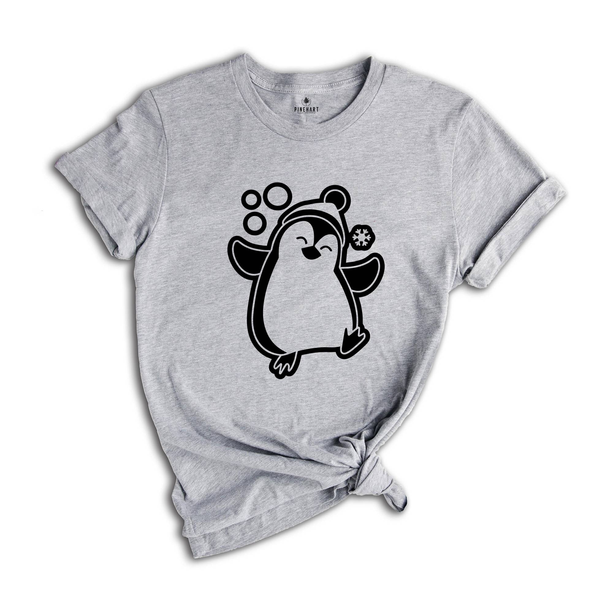 Penguin Christmas Shirt, Toddler Christmas Tee, Penguin Christmas Outfit, Family Christmas T-shirt, Christmas Matching
