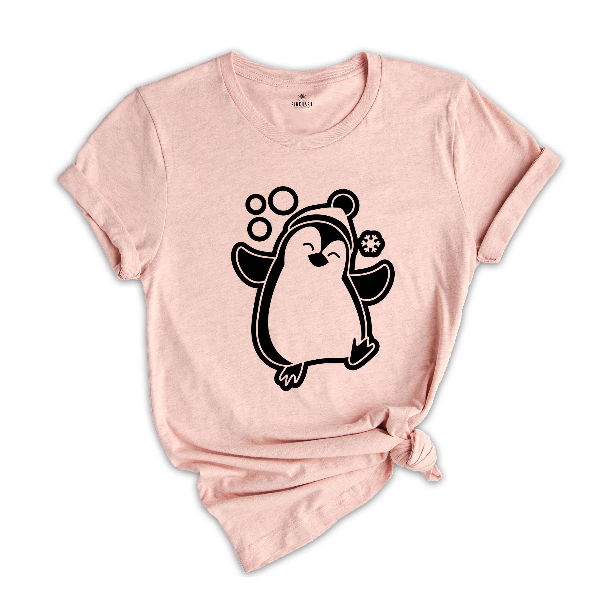 Penguin Christmas Shirt, Toddler Christmas Tee, Penguin Christmas Outfit, Family Christmas T-shirt, Christmas Matching