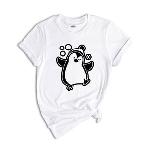 Penguin Christmas Shirt, Toddler Christmas Tee, Penguin Christmas Outfit, Family Christmas T-shirt, Christmas Matching
