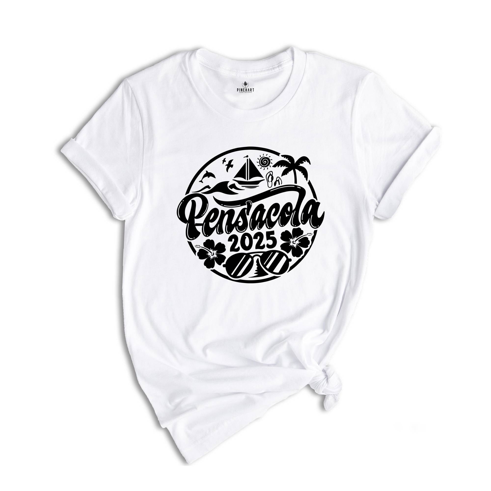 Pensacola 2025 Shirt, Pensacola Lover T-Shirt, Pensacola Fan Tee, Pensacola Beach Shirt, Pensacola Holiday Shirt, City Of Florida Shirt