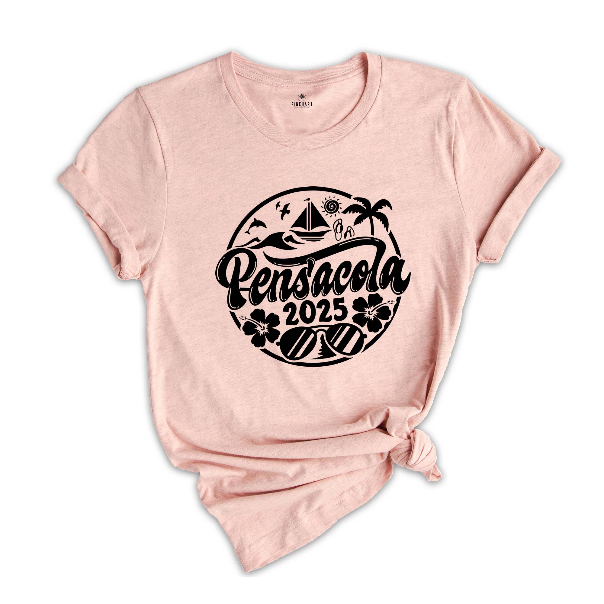 Pensacola 2025 Shirt, Pensacola Lover T-Shirt, Pensacola Fan Tee, Pensacola Beach Shirt, Pensacola Holiday Shirt, City Of Florida Shirt