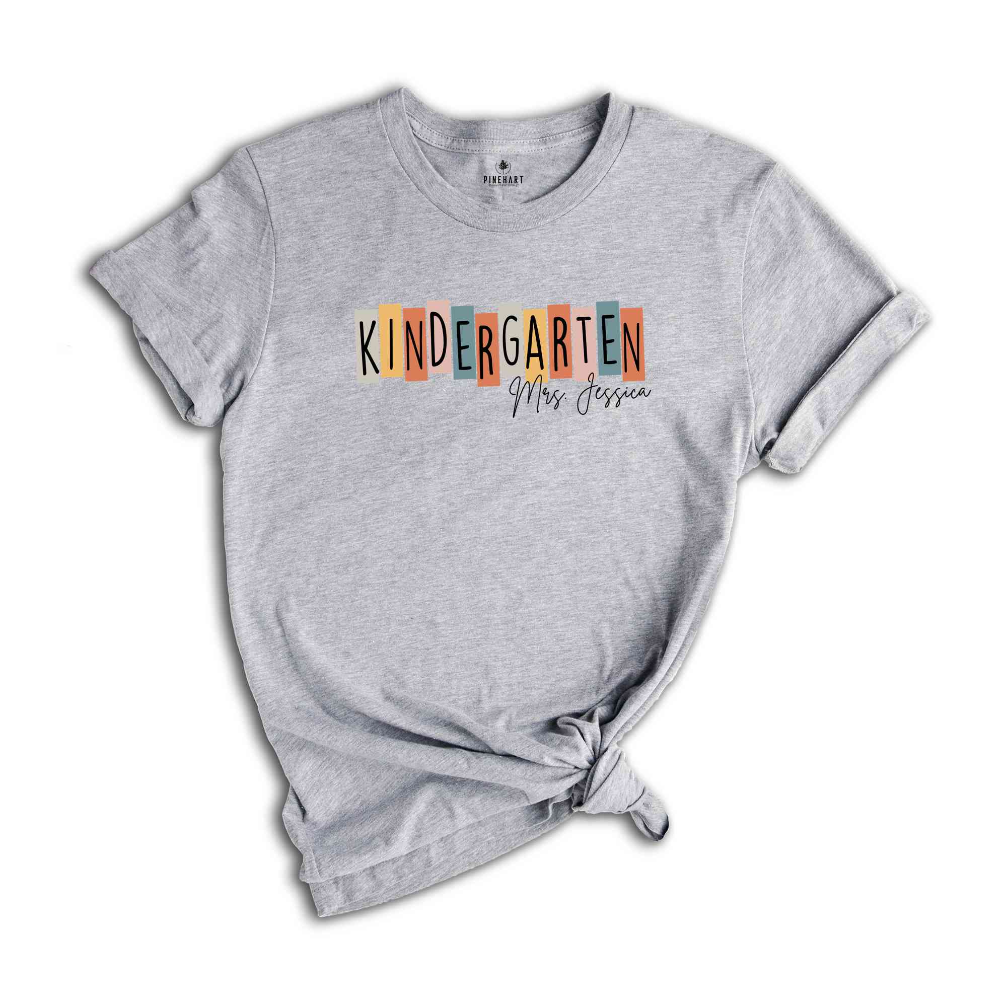 Personalized Kindergarten Teacher Shirt, Kindergarten Dream Team Teacher T-Shirt, Back to School Gift, Kindergarten Teacher Shirt