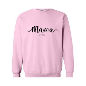 Personalized Mama Sweatshirt With Kids Names, Mama Sweatshirt, Mom Sweatshirt, Gift for Mom, Mama with Kids Names.