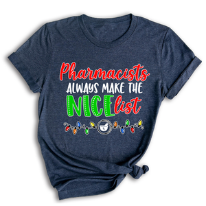 Pharmacist Christmas Shirt, Pharmacy Assistant Christmas Shirt, Pharmacist Appreciation Tee, Pharma Assistant Shirt