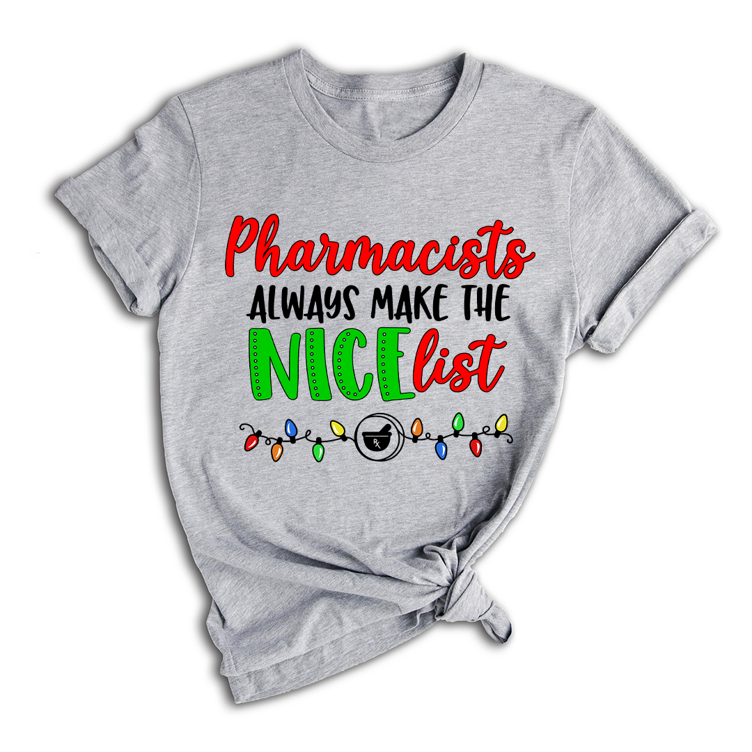 Pharmacist Christmas Shirt, Pharmacy Assistant Christmas Shirt, Pharmacist Appreciation Tee, Pharma Assistant Shirt