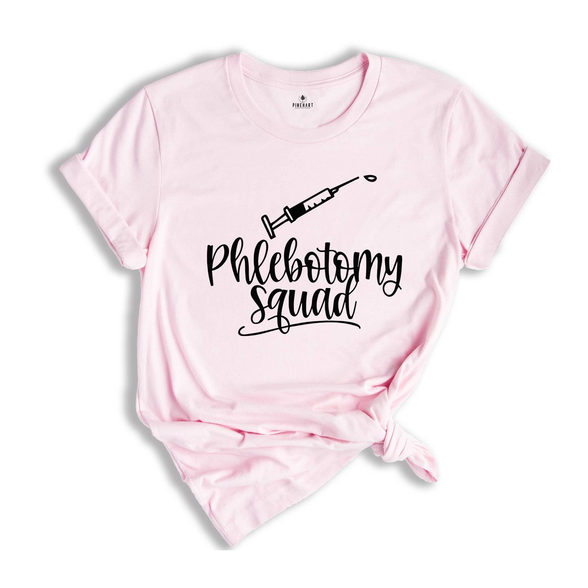 Phlebotomy Squad Shirt, Phlebotomy T-Shirt, Phlebotomy Gifts, Phlebotomy Student Shirt, Phlebotomy Nurse Shirt, Lab Technician Shirt