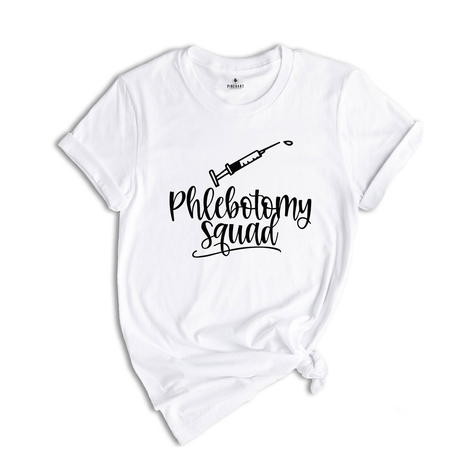 Phlebotomy Squad Shirt, Phlebotomy T-Shirt, Phlebotomy Gifts, Phlebotomy Student Shirt, Phlebotomy Nurse Shirt, Lab Technician Shirt