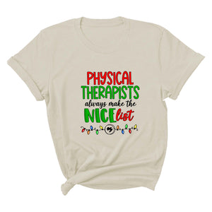 Physical Therapist Christmas Shirt, Therapist Christmas Shirt, Physical Therapy Tee, PT Assistant Shirt, PT Christmas Gift
