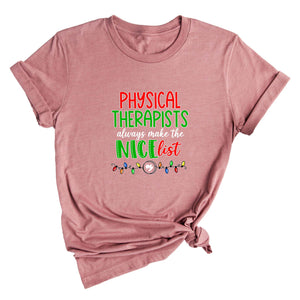 Physical Therapist Christmas Shirt, Therapist Christmas Shirt, Physical Therapy Tee, PT Assistant Shirt, PT Christmas Gift