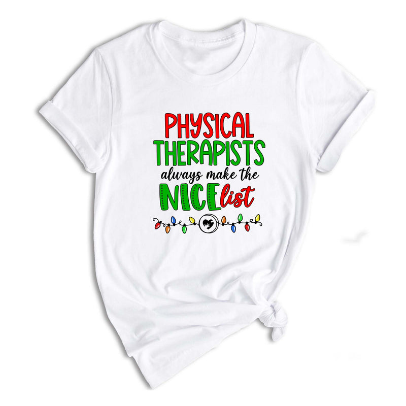 Physical Therapist Christmas Shirt, Therapist Christmas Shirt, Physical Therapy Tee, PT Assistant Shirt, PT Christmas Gift