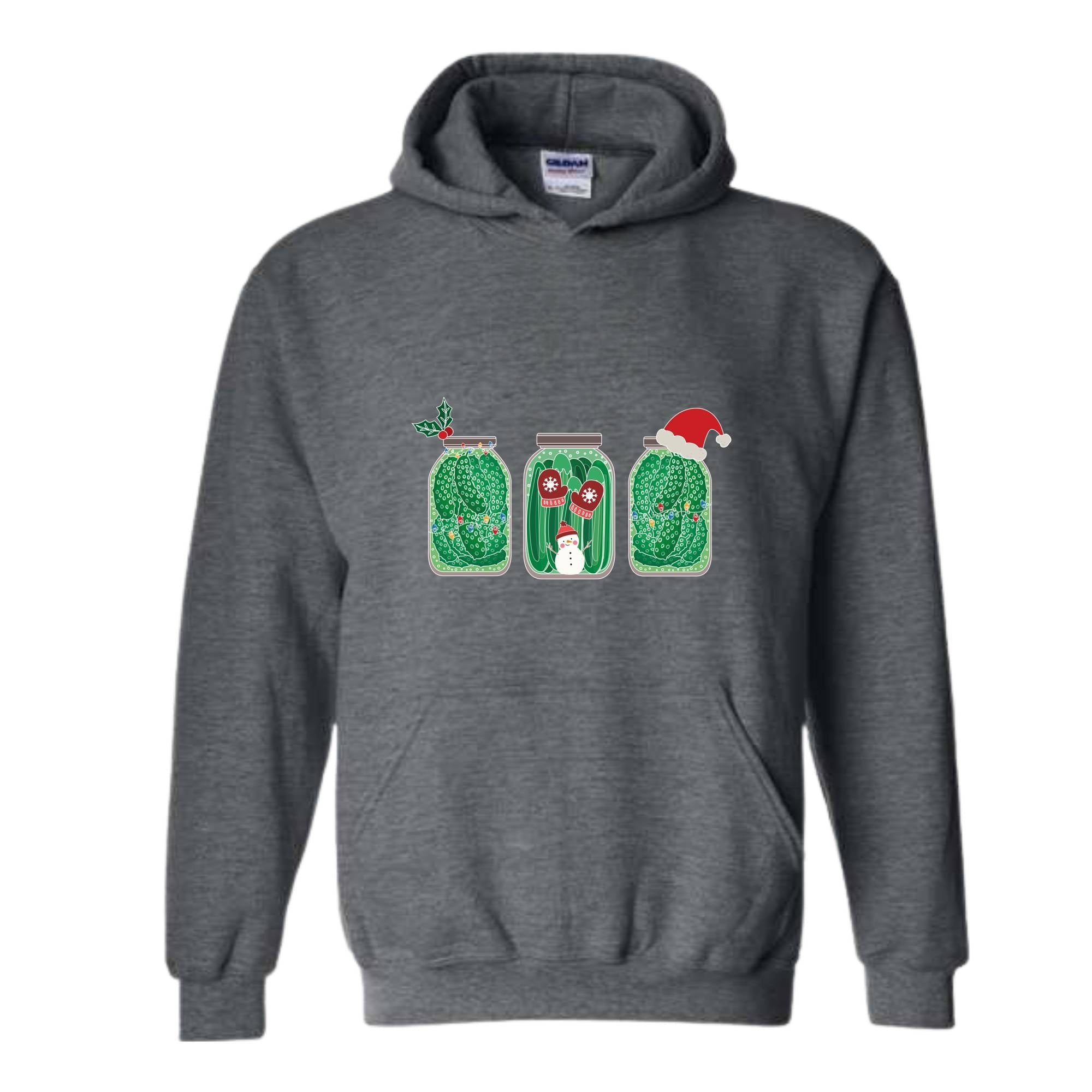 Pickles Christmas Sweatshirt, Pickles Sweatshirt, Pickle Lover Gift, Christmas Sweatshirt, Foodie Sweatshirt, Christmas Mom Sweatshirt